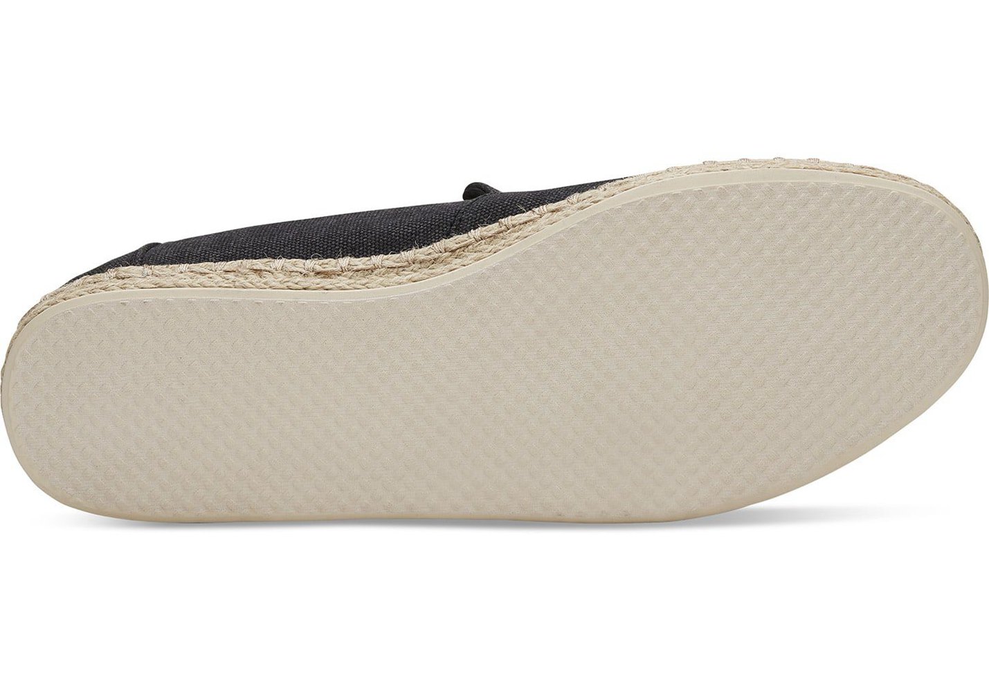 Toms Espadryle Męskie Czarne - Alpargata Rope - 82BORHPJU